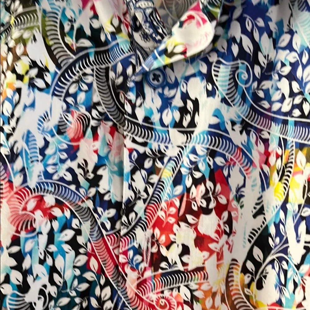 Robert Graham Multicolor Abstract Long Sleeve Shirt - Picture 2 of 8